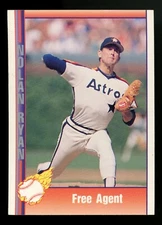 Nolan Ryan-1991 Pacific Free Agent #139-Astros