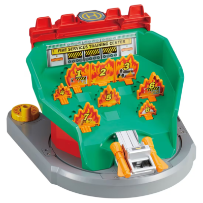 NEW Takara Tomy Tomica World Sound Firefighting Training Center