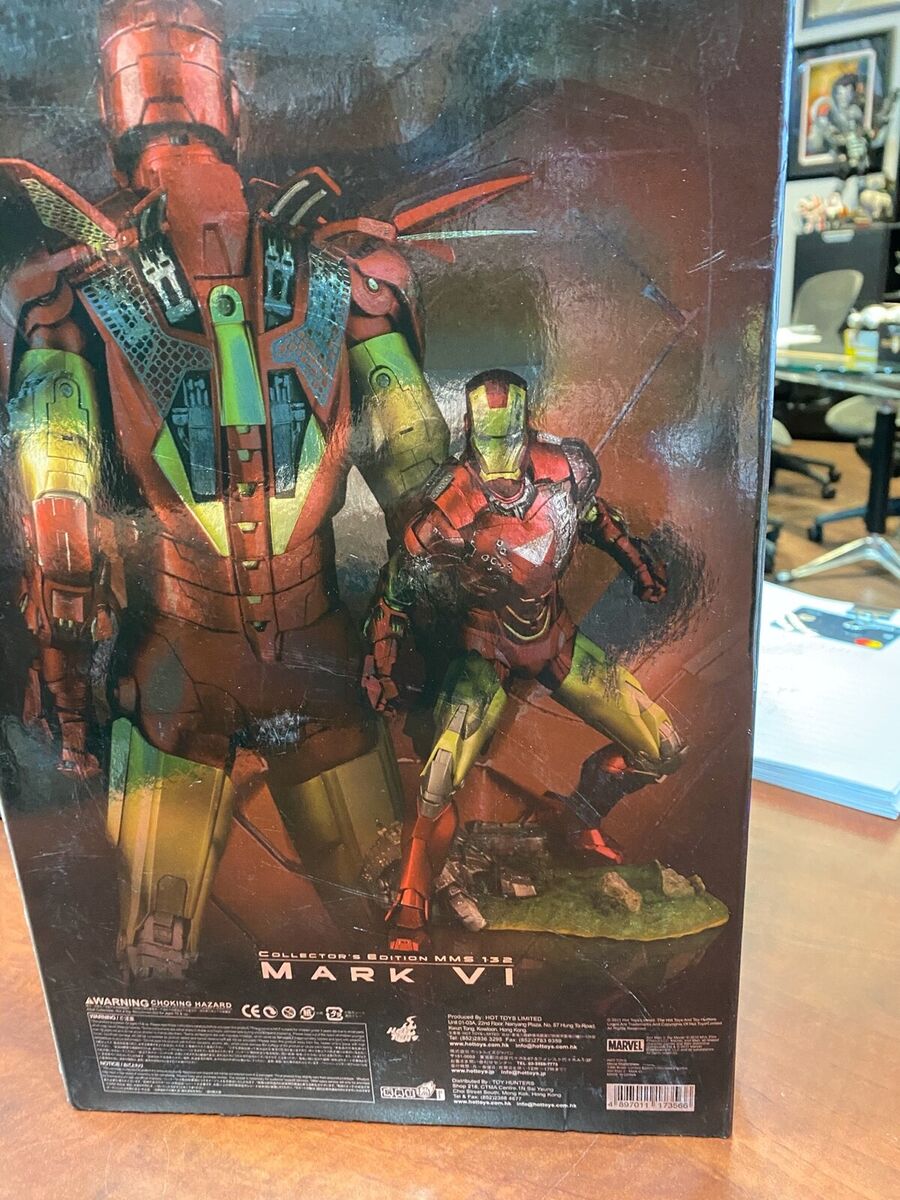 HOT TOYS IRON MAN 2 Mark VI MMS132 Sideshow Exclusive 1/6 TH HOT TOYS IRON MAN 2 Mark VI MMS132 Sideshow Exclusive 1/6 TH