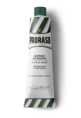 Proraso Rasierseife Tube seife shaving soap Eukalyptusöl und Menthol 150ml