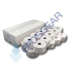 Image of 44mm x 80mm 44x80mm Single Ply Paper Cash Register Till Printer Receipt Rolls