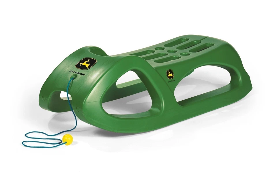 Schlitten / Rodel Snow Cruiser John Deere - Rolly Toys