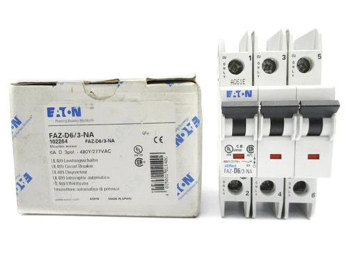 EATON FAZ-D6/3-NA 277VAC 6A NSMP