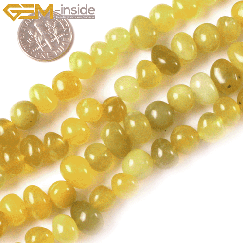 Piedras preciosas naturales pepita pata cuentas de forma libre para hacer joyas 15" 8x12 mm - Imagen 130 de 148