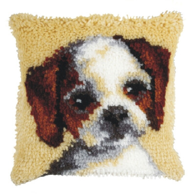 Orchidea Latch Hook Kit: Kissen: Klein: Hund