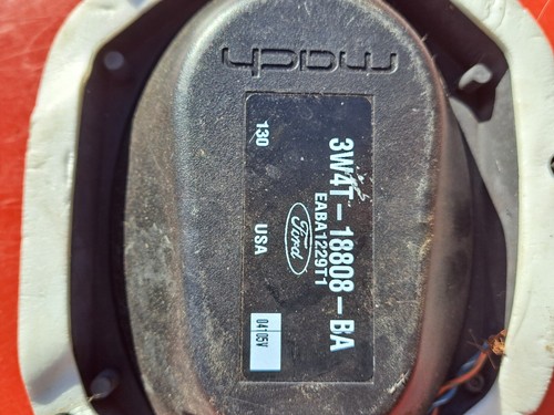 Pair of OEM Ford Mach 3W4T-18808-BA EABA1229T1 4x6 2005-2006 Mustang Speaker - Picture 6 of 13