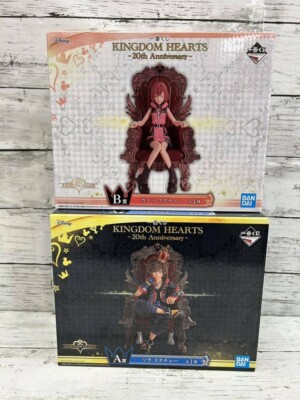 KINGDOM HEARTS 20th Anniversary フィギュアセット Kingdom Hearts 20th Anniversary Sora Kairi Statue Figure SET