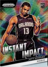2023-24 Panini Prizm #5 Jett Howard Instant Impact Prizms Silver Orlando Magic