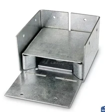 Simpson Strong Tie 4x4 Adjustable Post Base With Z-Max Finish - ABW44Z