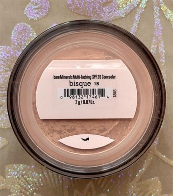bareMinerals SPF 20 Multi-Tasking Loose Concealer 1B  BISQUE 2G XL ~ NEW/SEALED