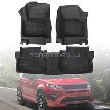 For 2015-2025 Land Rover Discovery Sport Floor Mats Liners TPE All Weather 3Pcs