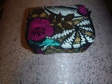Vera Bradley Canyon Road Hard Cosmetic Case New