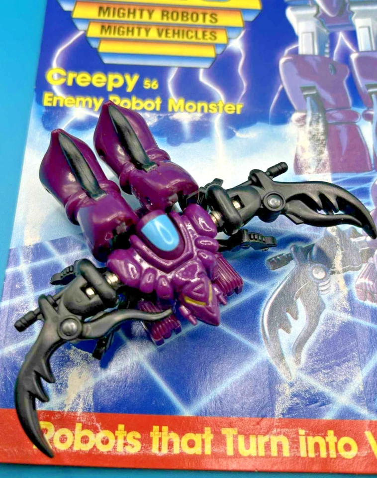 Gobots Bandai Tonka de colección - Espeluznante MRD-104 tarjetero completo alta calidad Foto 4 de 4