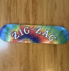 Brand New Zig-Zag Skateboard Deck 7-Ply American Maple Tie-Dye Skate Deck