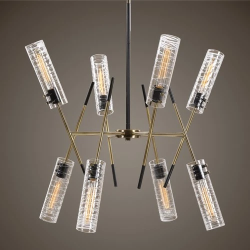 Uttermost 21538 Telesto 8 Light Linear Pendant - Picture 2 of 6