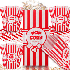 Paper Popcorn Bags- 120Pcs 1Oz Concession-Grade Bags,Popcorn Machine Accessories
