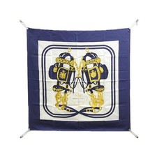 Authentic Hermes BRIDES DE GALA Carre Scarf 260-006-496-3945