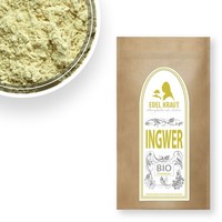 500G Bio Ingwer Gemahlen Edel Kraut Pulver Ginger Powder Organic
