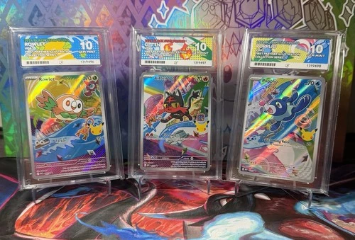 SEQUENTIAL ACE 10 Pokemon First Partner Series 1 Gen 7 43/44/45