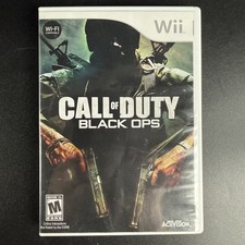 Call of Duty: Black Ops - Nintendo Wii (2010) First-Person Shooter Game