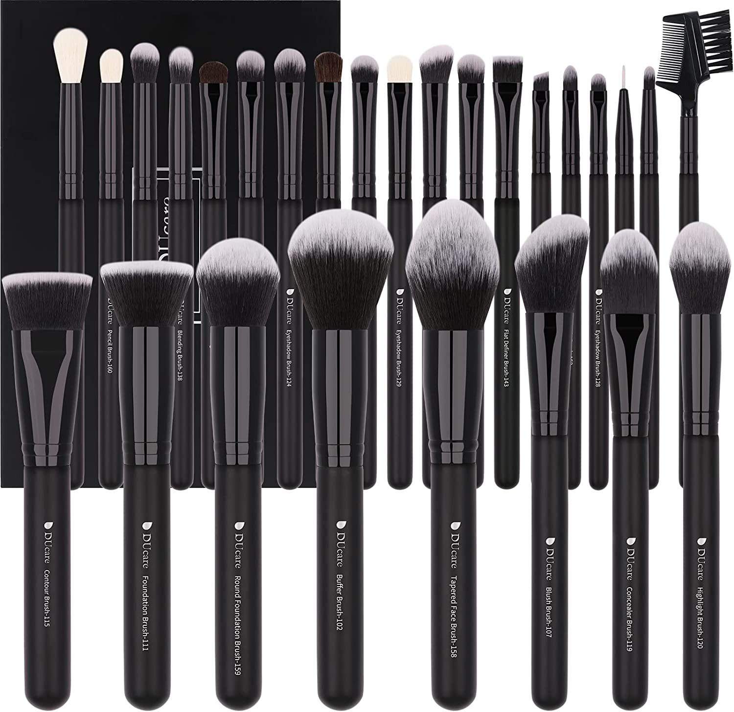 Pennelli Make up 27 Pcs Set Di Pennelli Professionali Pennelli per Trucco Fondot