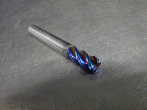 2 NUOVI! Nachi 12 mm carburo Aqua V fresa terminale 4 flauti R2 90 mm OAL - Foto 3 di 3