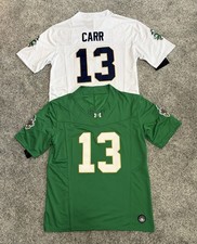 NEW CJ Carr Notre Dame Fighting Irish Jersey! SHIPS SAME DAY!