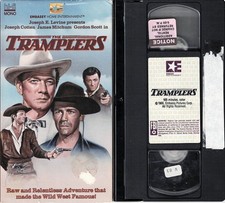 Spaghetti Western on VHS THE TRAMPLERS w/Joseph Cotton Gordon Scott