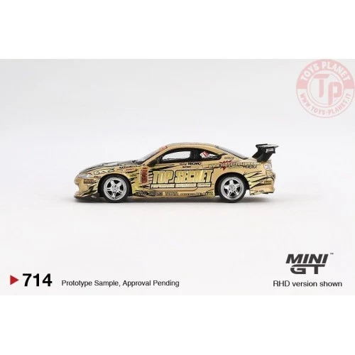 MINIGT NISSAN SILVIA (S15) TOP SECRET D1GP - 714 SCALA 1:64 - Immagine 4 di 4