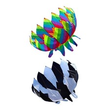 3D Kite Soft Kite Giant Flight Toys Outdoors Activities Parafoil Polyester
