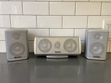 INFINITY SPEAKERS TOTAL SOLUTIONS 750-1 CENTER & 2 SATELLITE SPEAKERS (Set of 3)