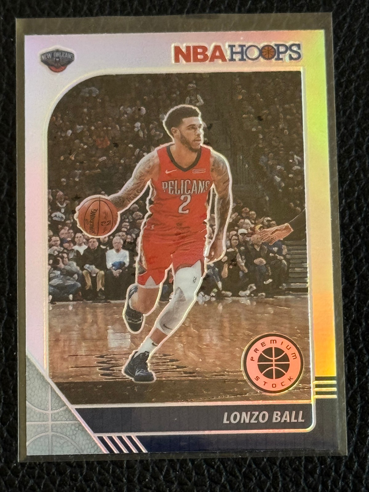 2019-20 Panini NBA Hoops Premium Stock - Lonzo Ball #116 Silver Prizm