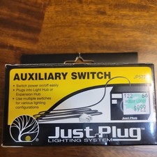 WOODLAND SCENICS JP5725 AUXILIARY SWITCH JUST PLUG LIGHTING SYSTEM WDS5725 NEW