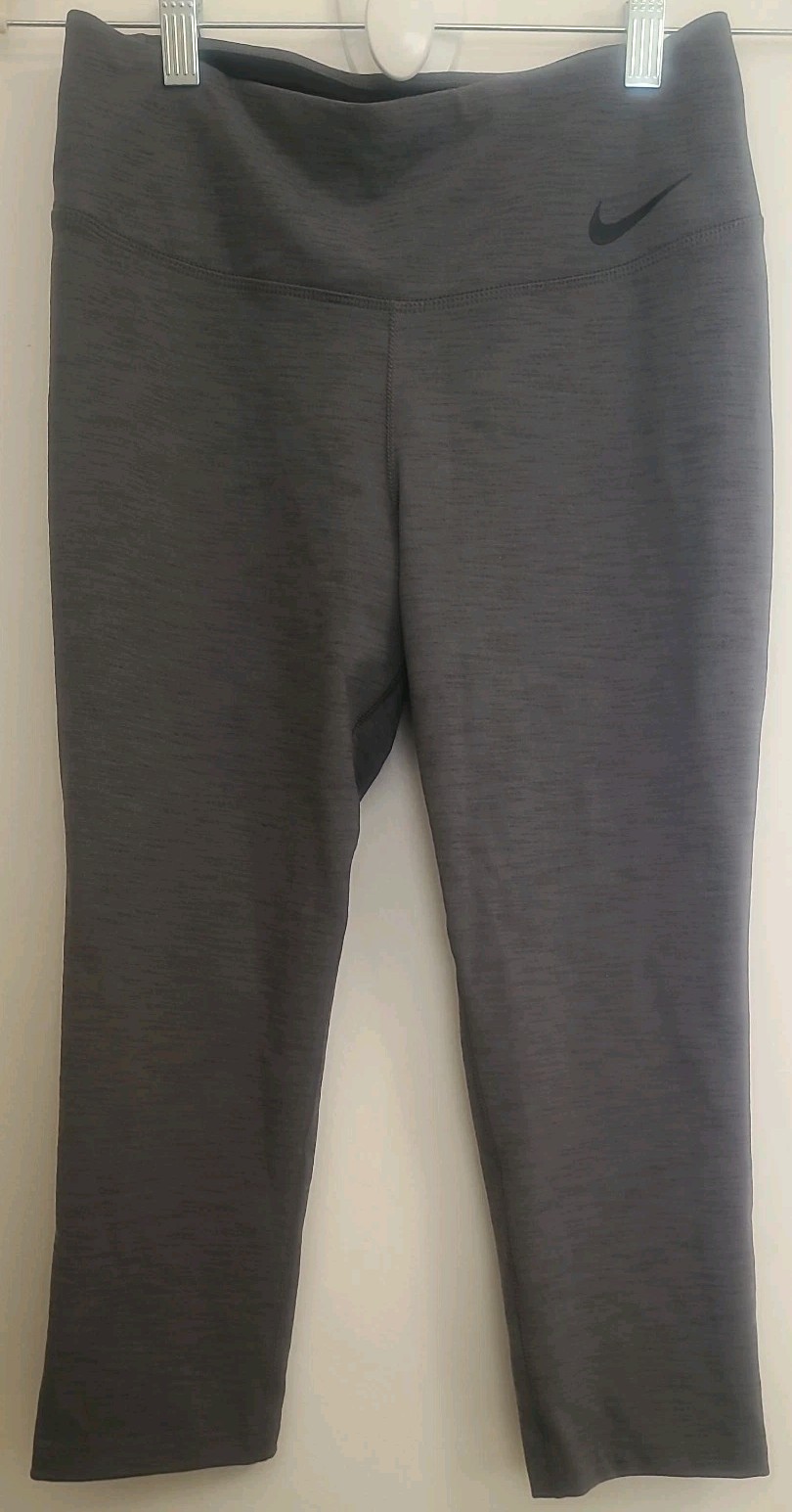 Nike Dri Fit Running Ankle Leggings Womens Medium Yoga Activewear Blue Gray
