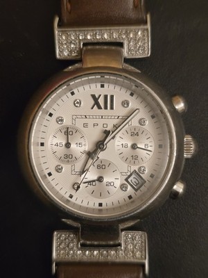Rare EPOK Daimond Chronograph Ladies Quartz Watch