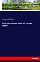 ÜBer Die Grundtatsachen Des Sozialen Lebens Ferdinand TöNnies Taschenbuch 80 S.
