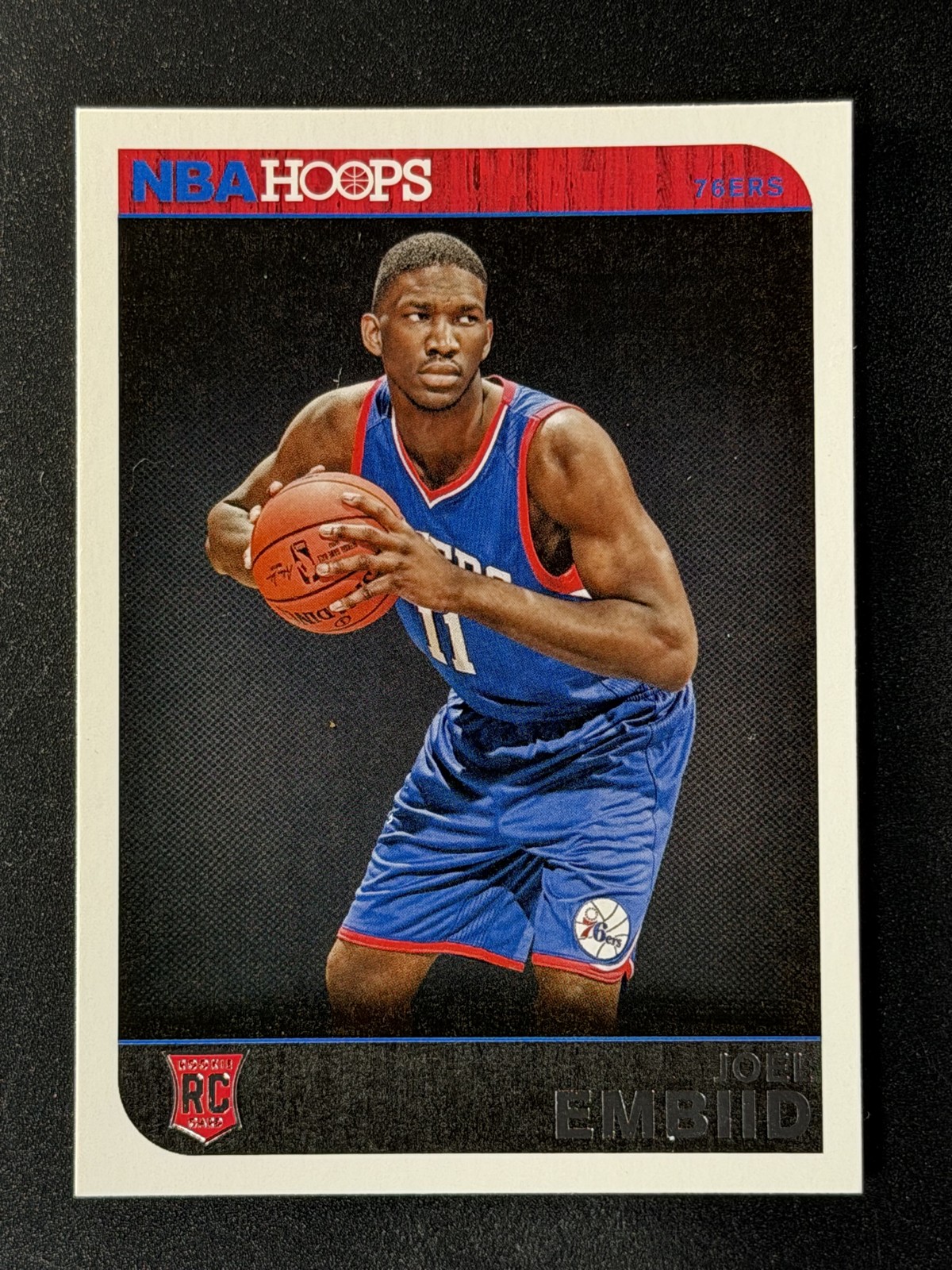 2014-15 NBA Hoops - Joel Embiid #263 (RC)