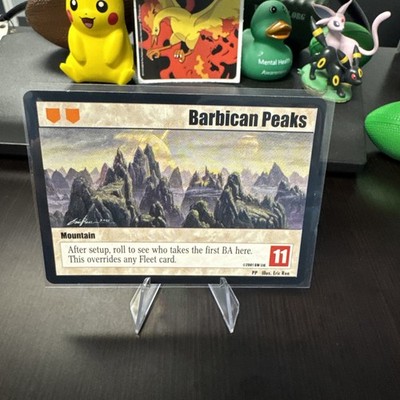 Warhammer 40,000 CCG Barbican Peaks TCG Battle for Pandora Prime 40k 2001 GW