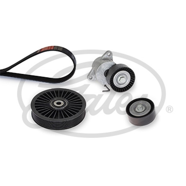 Gates Keilrippenriemensatz Micro-V® Kit K136PK1903 FüR Opel Insignia Astra G09-image