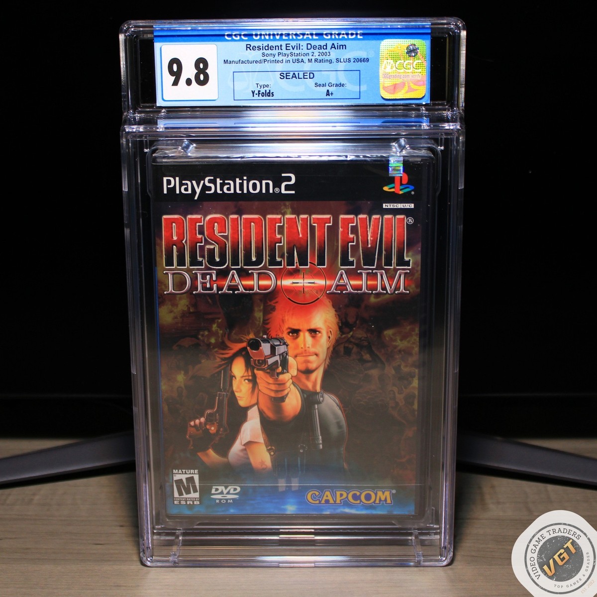 CGC 9.8 A+ - Resident Evil: Dead Aim PlayStation 2, PS2 2003 NEW