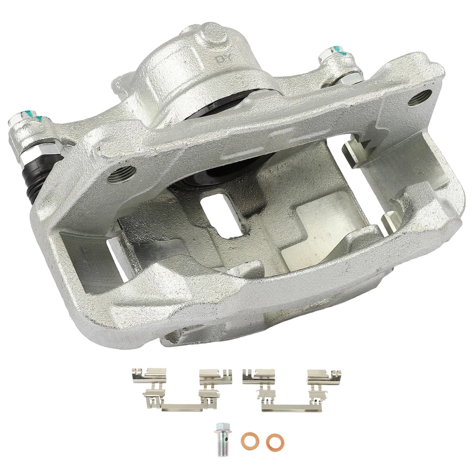 Front Left Brake Caliper 1Pc For 2014-2016 Mazda 3 2016-2018 Mazda Cx-3 FWD - Image 2 of 4