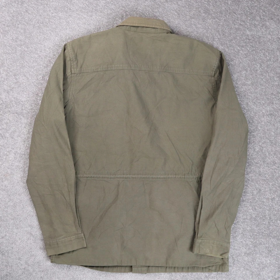 Chaqueta Vans Estilo Militar Verde Oliva XL Bolsillo Pesado Manga Larga Foto 2 de 4