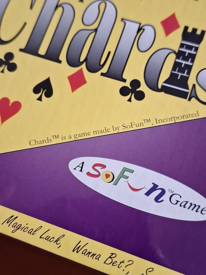 New Sealed Chards The Crazy Chess & Card Game Teams Family Board Game Night 2007 - Image 3 of 4