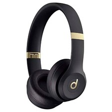 NEW SEALED - Beats Solo 4 - Wireless Bluetooth On-Ear Headphones - Black/Gold
