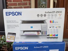Brand New Epson EcoTank ET-2900 Color Supertank Printer White not ET-2800