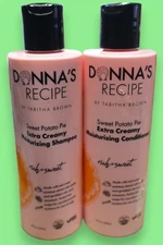 Donna's Recipe Sweet Potato Pie Extra Creamy Lot of 2 - Shampoo/Conditioner
