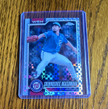 Topps Chrome Shinnosuke Ogasawara RC Rookie Card #64 Washington Nationals. rookie card picture