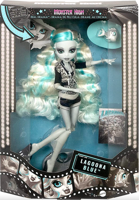 #ad Monster High Reel Drama Black and White Lagoona Blue Doll 2025 NEW READ DESC $54.95