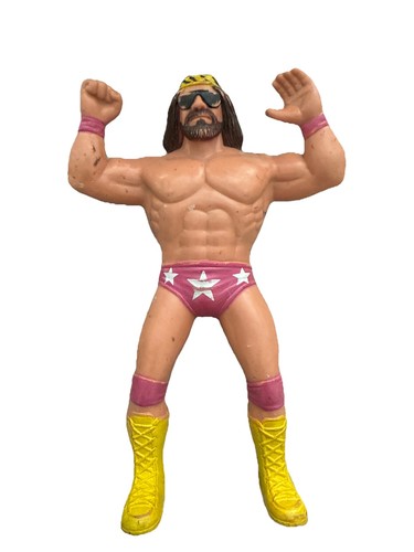 Macho Man Randy Savage 1986 WWF LJN Titan Sports 8...