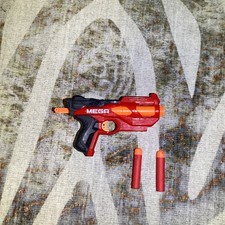 NERF MEGA HotShock Dart Gun with 2 Foam Darts Ages 8 Kids 8-11 Years